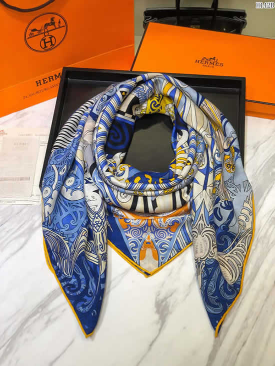 Brand Scarf Luxury Cashmere Thick Shawl And Women Hermes Warm Scarves 17